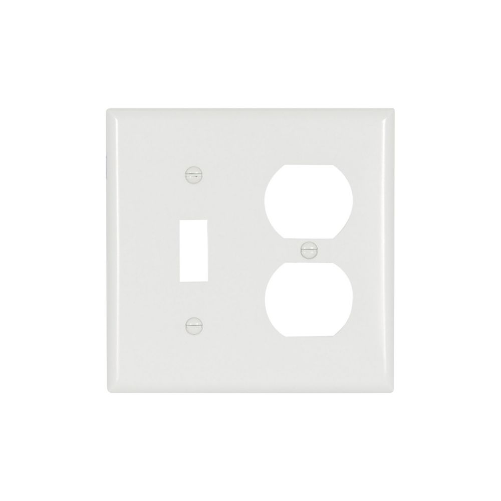 TOGGLE SWITCH AND DUPLEX PLUG COVER EATON