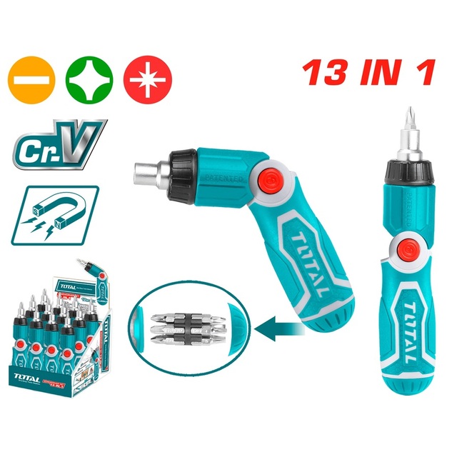 RATCHET SCREWDRIVER SET