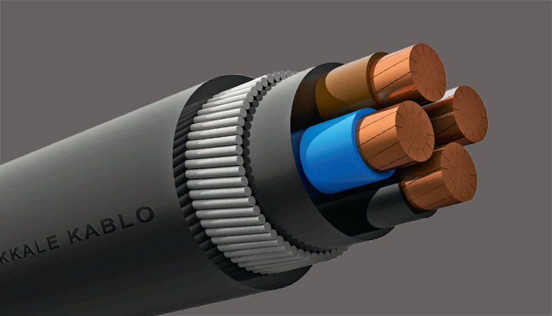 XLPE 4 CORE ARMOURED CABLE